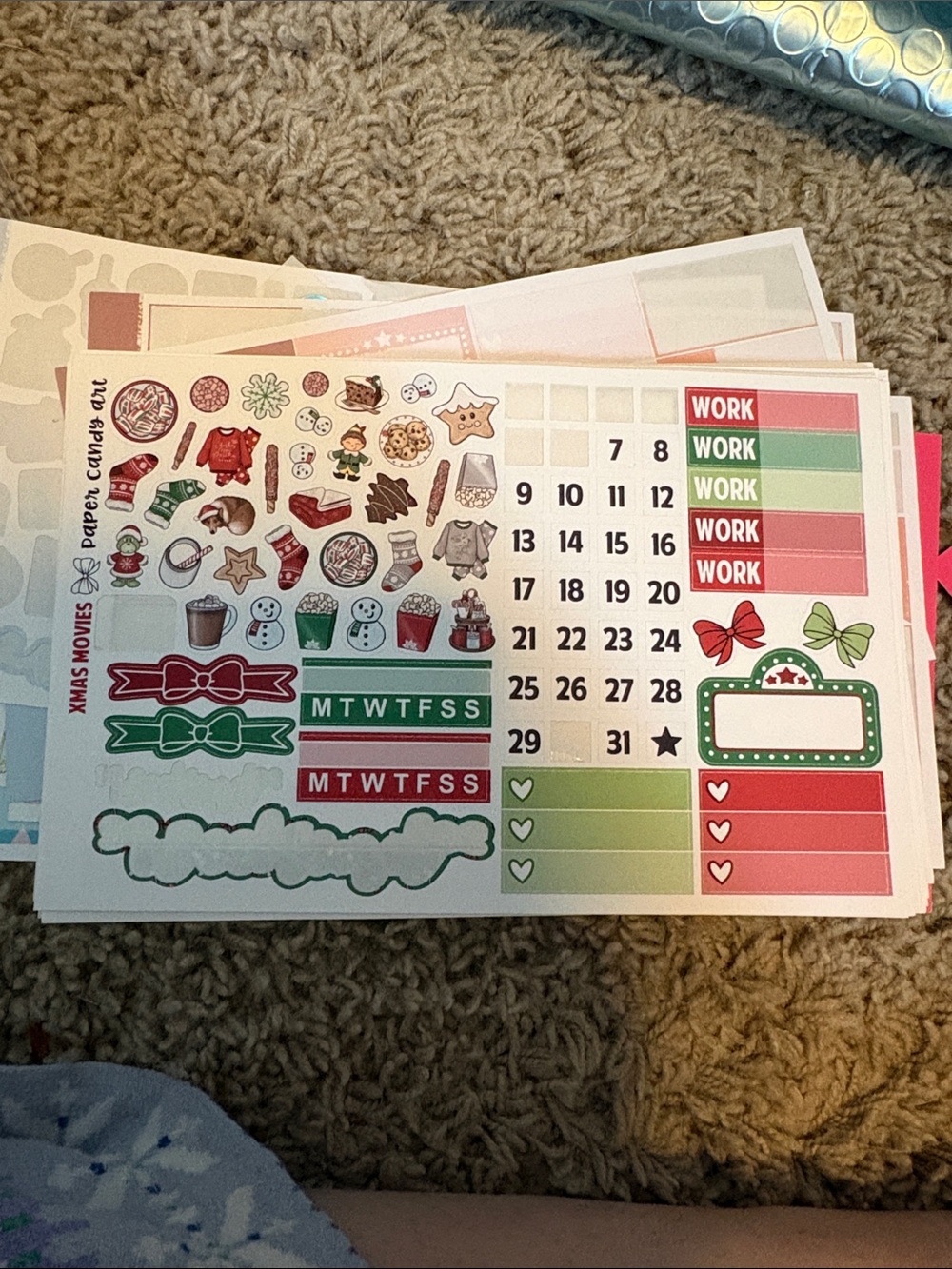 Assorted Planner Sticker Sheets - Multicolor - Picture 13 of 16